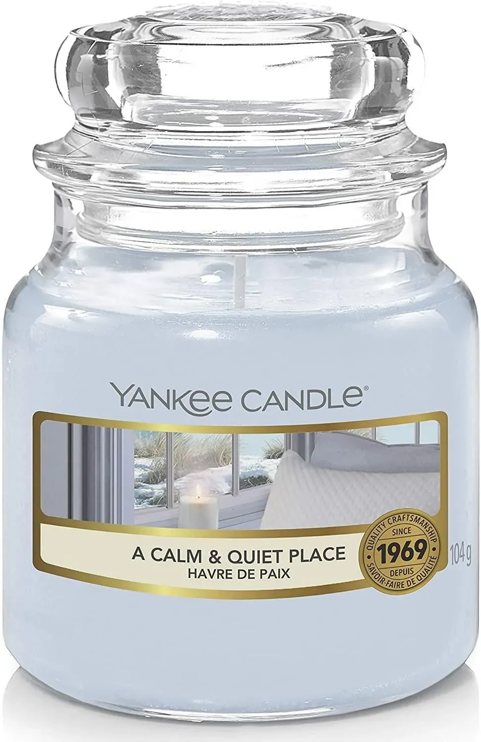 Yankee Candle Classic Duftkerze Kerzenwachs Blau 1 St