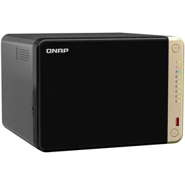 QNAP TS-664 Leergehäuse Schwarz