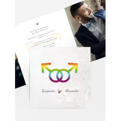Einladungen zur Hochzeit selbst gestalten mit Spruch und Fotos im Onlinedesigner bei Meine-Kartenmanufaktur.de