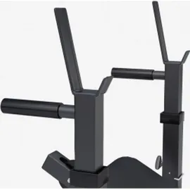 Gorilla Sports GORILLA SPORTS® Multifunktion Hantelbank - mit Hantelset 100kg, Hantelablage, Latzug, Dip-Station, Butterfly, Curlpult, Beincurler, Verstellbar, Schwarz/Weiß - Kraftstation, Trainingsbank