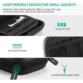 UGREEN 40707 Speicherlaufwerkhülle Beuteltasche EVA (Äthylen-Vinylazetat) Schwarz