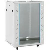 VidaXL 15U Netzwerkschrank auf Rollen 19" IP20 53x40x80 cm