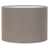 Light & Living Lampenschirm LIVIGNO, Braun - Textil - Ø Ø Light&living