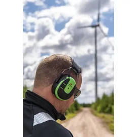 3M Peltor WS Alert XPV Headset-App, grün, Kopfband, solarbetrieben, MultiPoint-Bluetooth, MRX21A1WS7