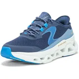 Glide-Step Altus Herren-Sneaker zum Reinschlüpfen, Marineblau/blau, 44 EU - 44 EU