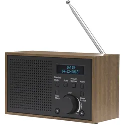 DENVER DAB-46DGR – Kompaktes DAB+ Digitalradio im stilvollen Design