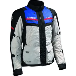 DIFI Sierra Nevada 3 Aerotex wasserdichte Damen Motorrad Textiljacke, schwarz-rot-blau, Größe 46