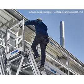 mauderer alutechnik Mauderer Geländermodul Blitzgerüst 20 mit Zugangstür 2,5m Plattformlänge