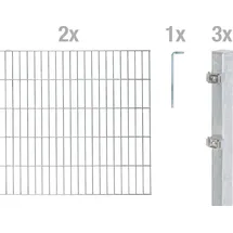 GAH Alberts Alberts Doppelstabmatten-Set B: 4 m, 120 cm