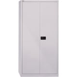 BISLEY Stahlschrank E782A04G645 lichtgrau 91,4 x 40,0 x 195,0 cm, aufgebaut