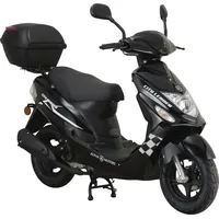 Alpha Motors CityLeader 50 ccm 2,72 PS 25 km/h Schwarz inkl. Topcase