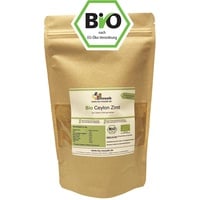 Bio Ceylon Zimt 1000g gemahlen - Typ Ceylon - Premium Qualität, keimreduziert, glutenfrei, laktosefrei, laborgeprüft, vegan, Zimt 100% naturrein, schonend getrocknet und gemahlen (1000g)