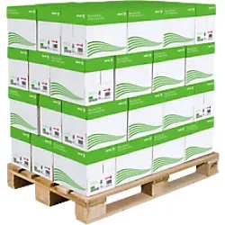 Xerox Recycled Pure DIN A4 Druckerpapier Weiß 110 CIE Matt 48 Boxen à 2500 Blatt