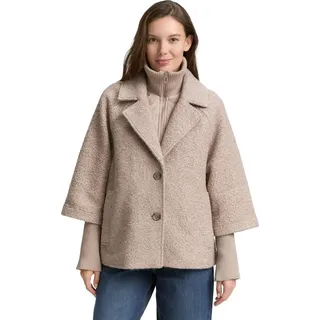 Tom Tailor 1046602 Boucle Jacke - Boucle Beige L