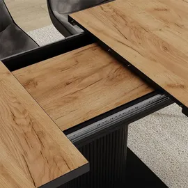 Vicco Fenaro 120 x 77,4 x 80 cm Eiche/Schwarz