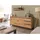 MASSIVMOEBEL24.DE Sideboard 210 x 85 x 45 cm Schwarz