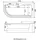 Home Deluxe CARICA Whirlpoolbadewanne 170 x 80 cm (UBA147ARA2V-01)