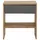 Home Affaire Nachttisch HOME AFFAIRE "Vinton", grau (steel, natur, natur), B:60cm H:65,5cm T:42cm, Tische, Nachttisch