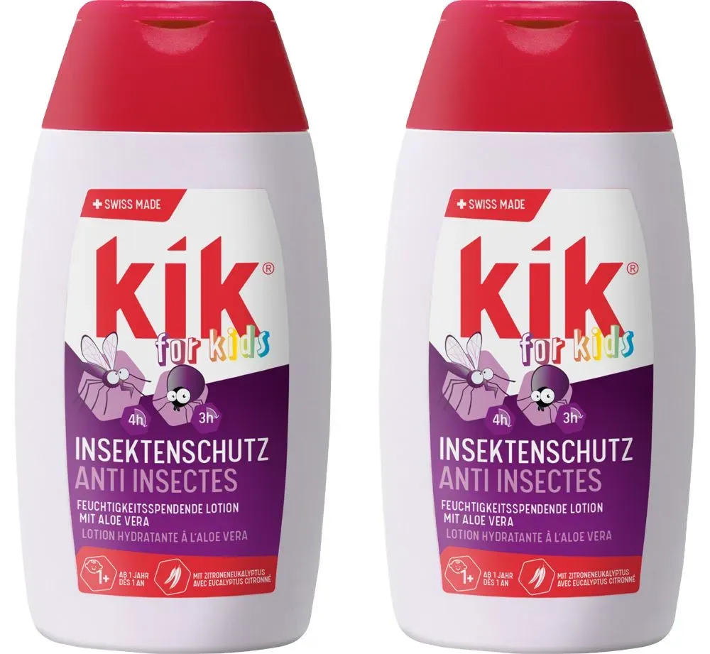 KIK Nature für Kinder gegen Zecken und Mücken Gel 250 ml