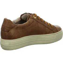 Paul Green 5241 Damen Plateau-Sneaker Braun 40