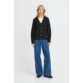 Oxmo Strickjacke OXEDNA Schwarz XL