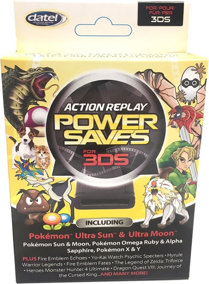 Datel Action Replay Powersaves (3DS, Nintendo, 3DS XL, 2DS), Weiteres Gaming Zubehör