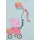Peppa Wutz Kleid A-Linien-Kleid Happy Grün/Türkis 122/128