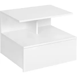 Woltu W0ETT0076 Nachtschränkchen - Nachttisch Weiß