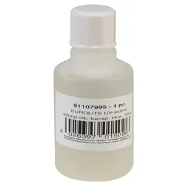 Eurolite UV-Stempelfarbe transparent Blau 50 ml