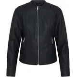 B.YOUNG Outdoorjacke B.YOUNG "Damen Jacke BYACOM", Damen, Gr. 44, schwarz, Obermaterial: 100% Viskose CV., Jacken Outdoorjacke