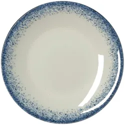 WAS Germany - Teller, flach, Ø 23 cm, Set á 6 Stück, marina, Porzellan