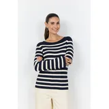 Soyaconcept Strickpullover Modell 'DOLLIE' Blau XL