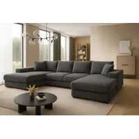 Mebloland Ecksofa VIENA 328x182 cm mit Schlaffunktion, Bonellfederkern und