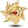 Pandora Sonne Orange 764625C01