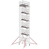 Altrex RS Tower 55-S mit Safe-Quick® 12,8m Arbeitshöhe Fiber-Deck 1,85m