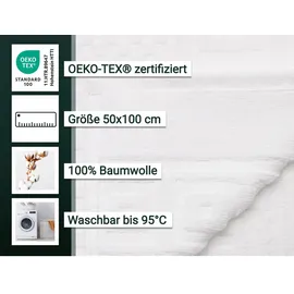 ZOLLNER Handtuchset 4-tlg. weiß