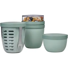 Mepal Ellipse 3-teilig nordic sage 0,5 l + 0,2 l + 0,6 l