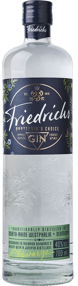 Friedrichs Gin Bartenders Choice 40% 0,7l