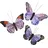 Rico Design Schmetterling Clip 8 cm Dekostecker romantische Deko