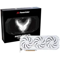 PowerColor AMD Radeon RX 9070 XT Red Devil Spectral White OC 16GB GDDR6 - Neu mit 19% MwSt
