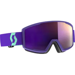 Scott Goggle Factor Pro deep purple + enhancer purple chrome (5489)