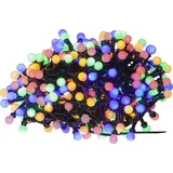 Star Trading LED Lichterkette Berry Mini mit Timerfunktion bunt