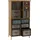 Mendler Apothekerkommode 136 x 73 x 35 cm Blau