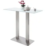 MCA Furniture Bartisch Zarina 120 x 105 x 60 cm Weiß