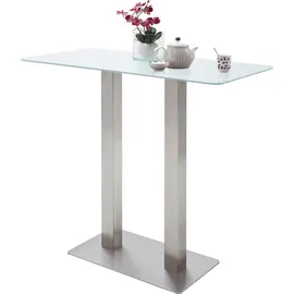 MCA Furniture Bartisch Zarina 120 x 105 x 60 cm Weiß