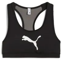 Puma 4KEEPS BRA - PUMA Black-Big White Cat XS
