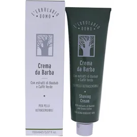 L'Erbolario Uomo Rasiercreme für ultrasensible Haut, 1er Pack (1 x 150 ml)