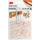 3M DL-HT Klettband zum Aufkleben Pilzkopf (L x B) 100 mm x 19 mm Transparent 4 St.