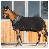 Back on Track Abschwitzdecke SUPREME mit D-Ringen 145 cm Schwarz