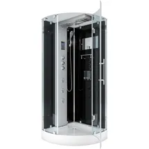 AcquaVapore D37-13R1 Dusche Duschtempel Komplett Duschkabine -Th. 90x90 OHNE 2K Scheiben Versiegelung